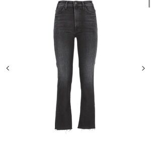 MOTHER The Hustler Ankle Fray Jeans in Lighting Up Lanterns